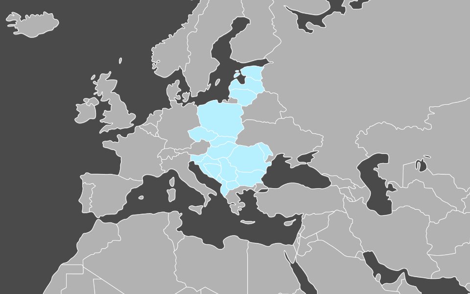 Territories | Nect Consulting | Est Europa